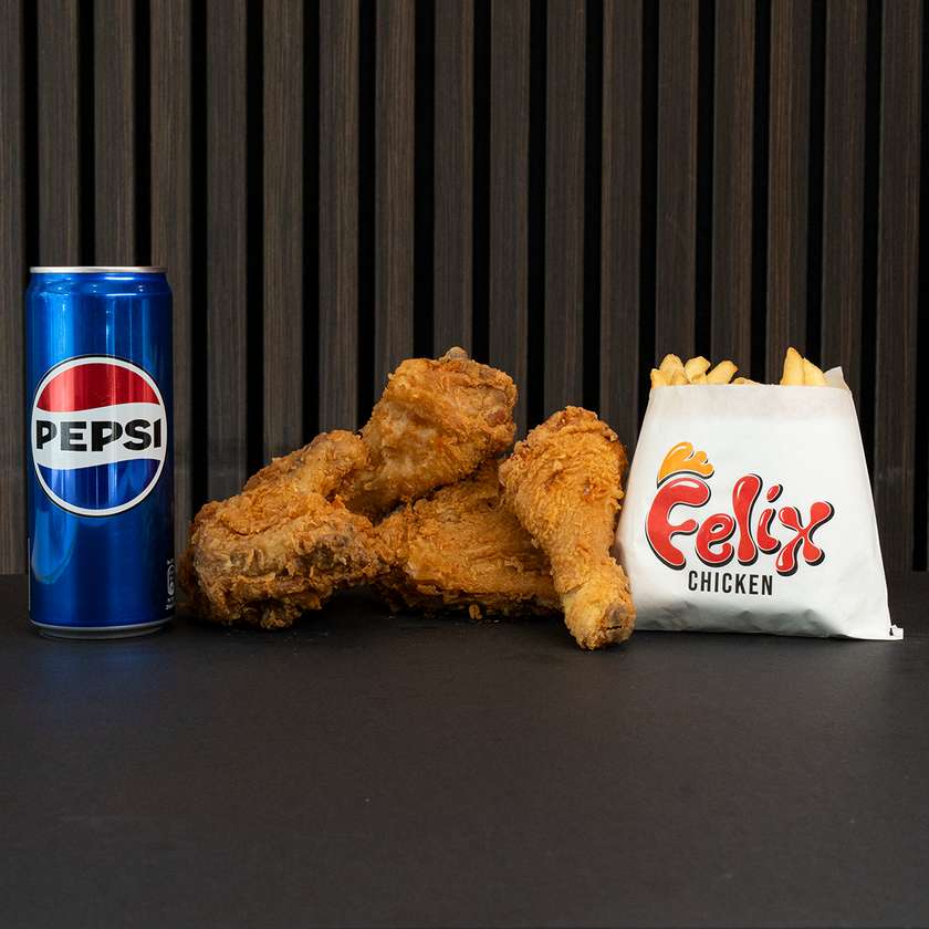 4 Piece Chicken Meal