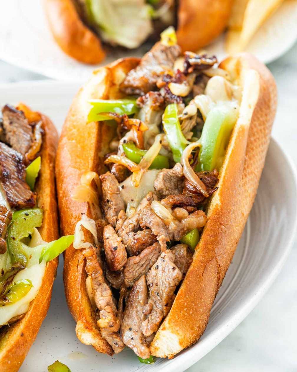 Philly Cheese Steak Sandwich