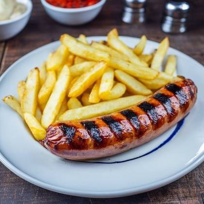 Special of the Day - Tuscan Sausage with Fries