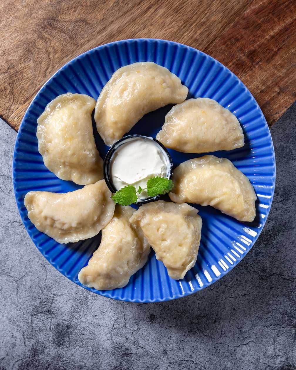 Ovocné tvarohové knedlíčky