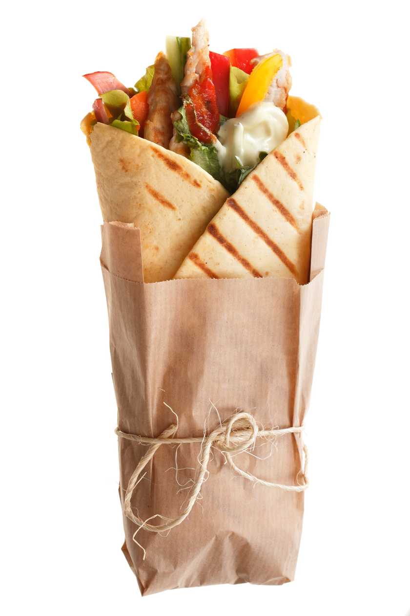 Small chicken shawarma