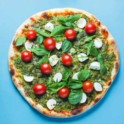 Pesto Chicken Pizza