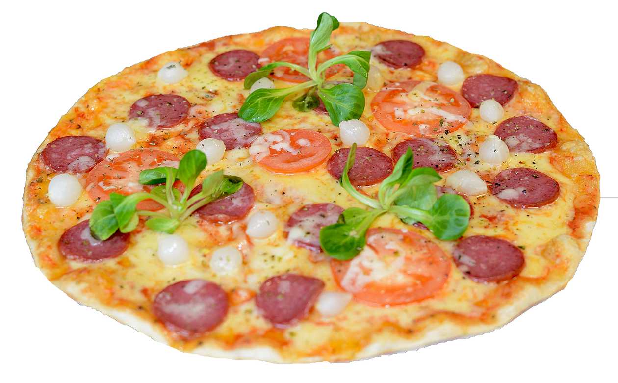 Classic salami pizza XL