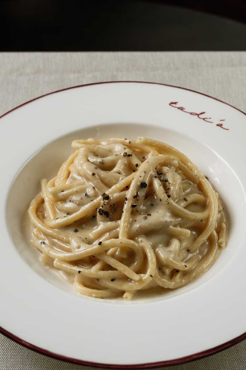 BUCATINI CACIO E PEPE