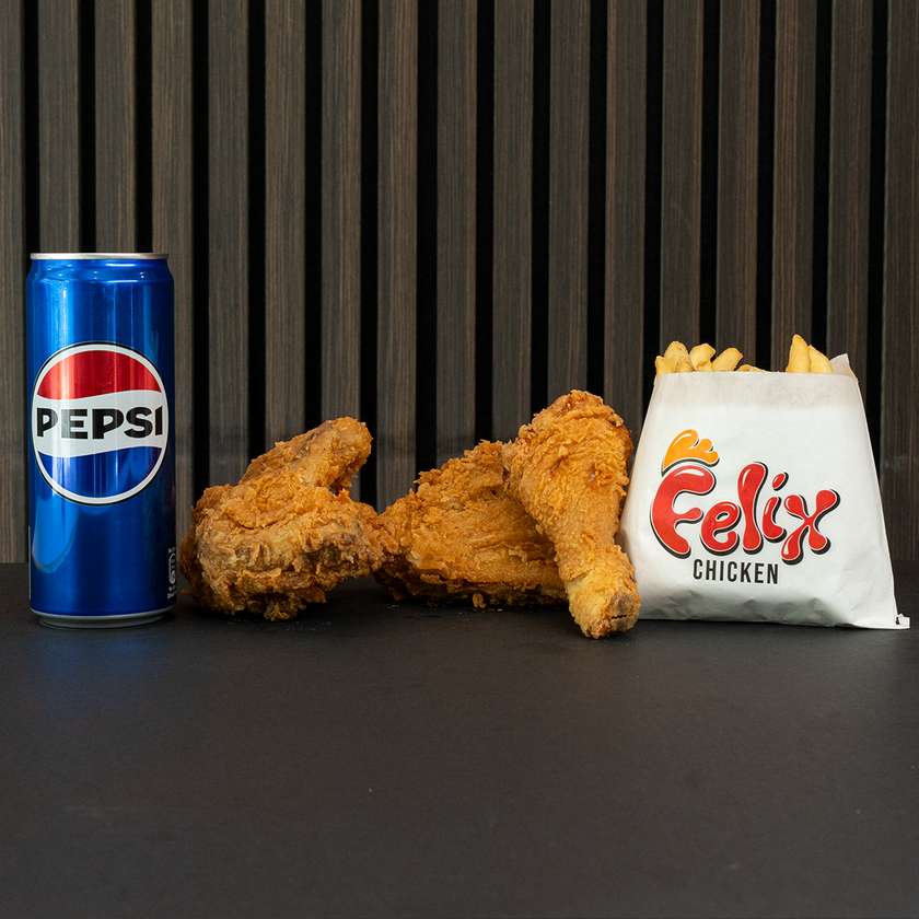 3 Piece Chicken Meal