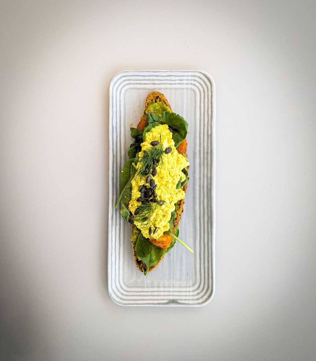 Vegan Sourdough with Turmeric