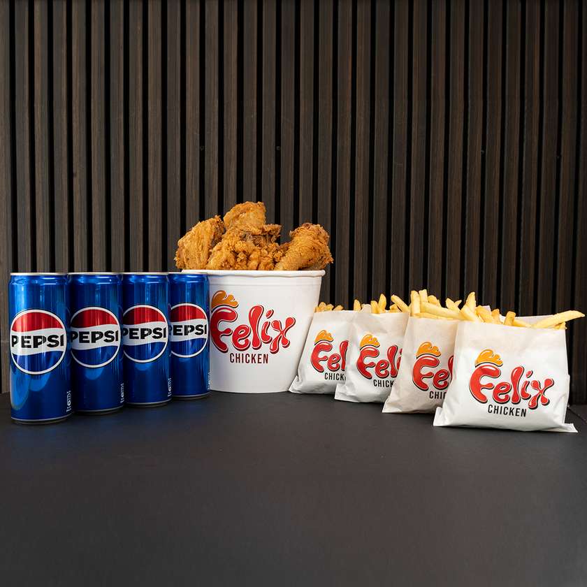 8 Piece Bucket