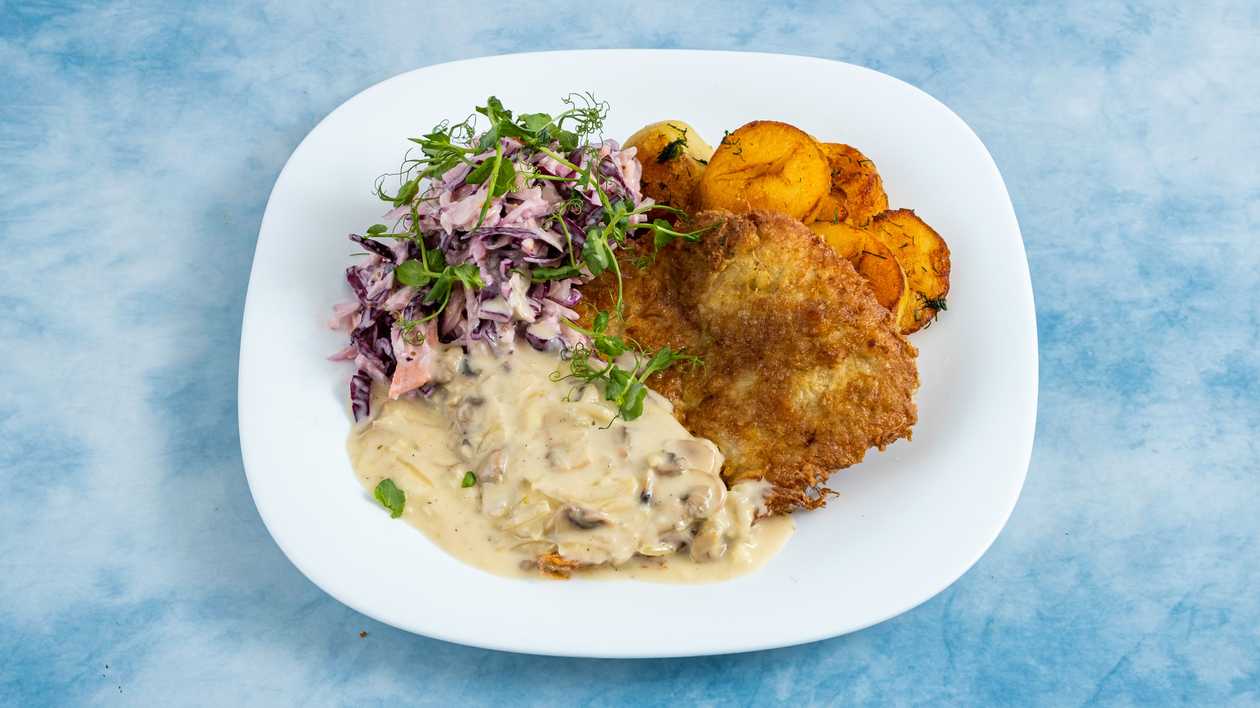 Pork chop + soup