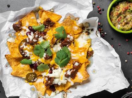 Nachos with Guacamole