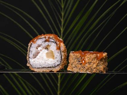Tempura Roll with Squid