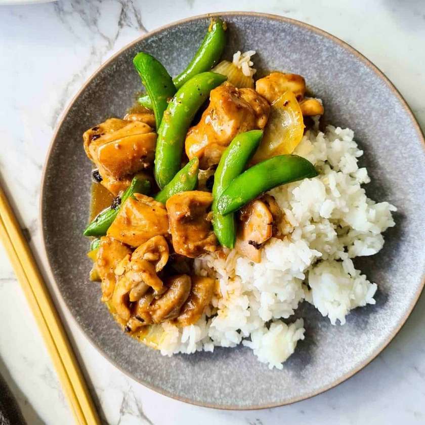 Chicken with Black Bean Sauce