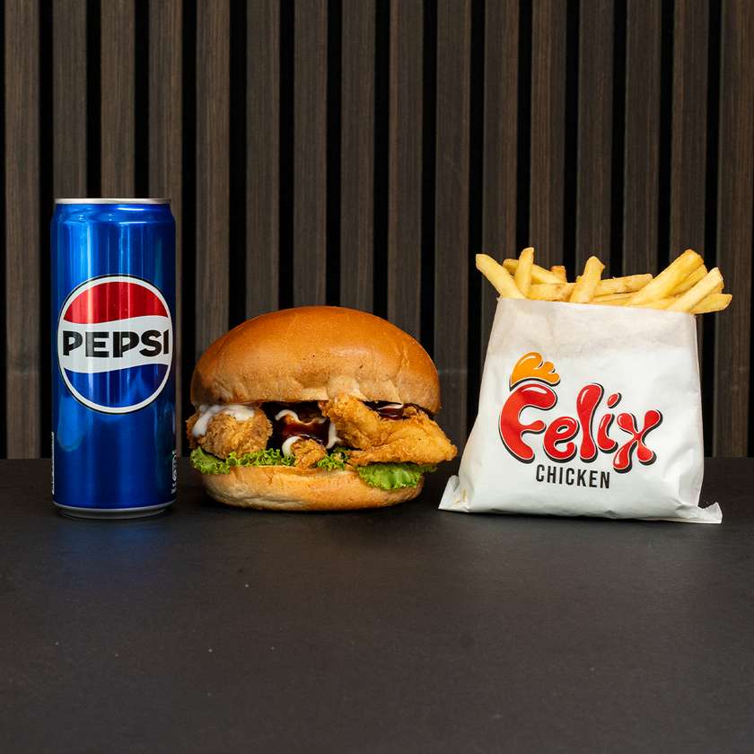 Big Felix Burger Meal