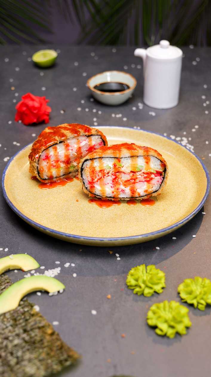 Shrimp Sushi Burger