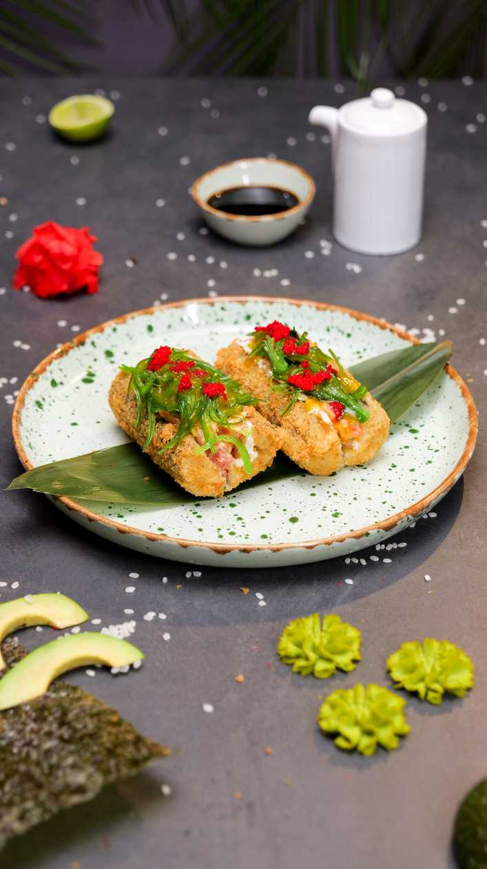 Sushi Dog with Tuna
