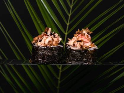 Futomaki Roll with Butterfish and Crab Mix