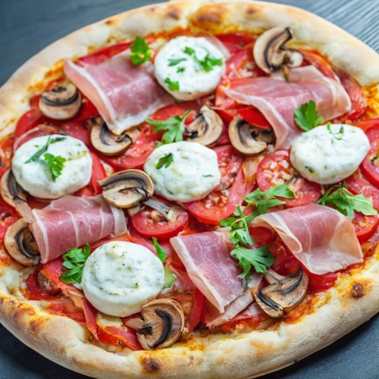 Prosciutto small pizza