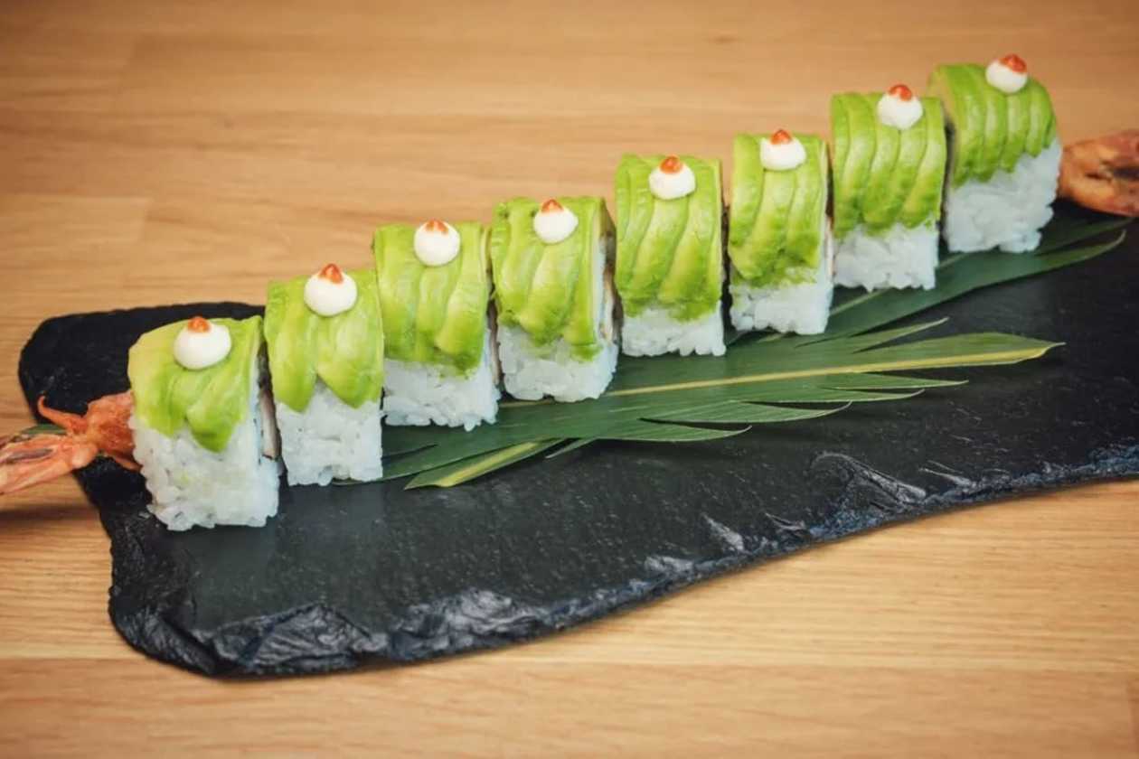 Tempura Shrimps Uramaki Special Rolls