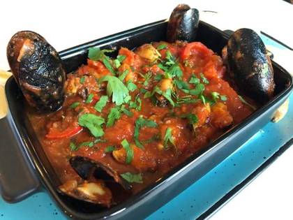 Sautéed Mussels