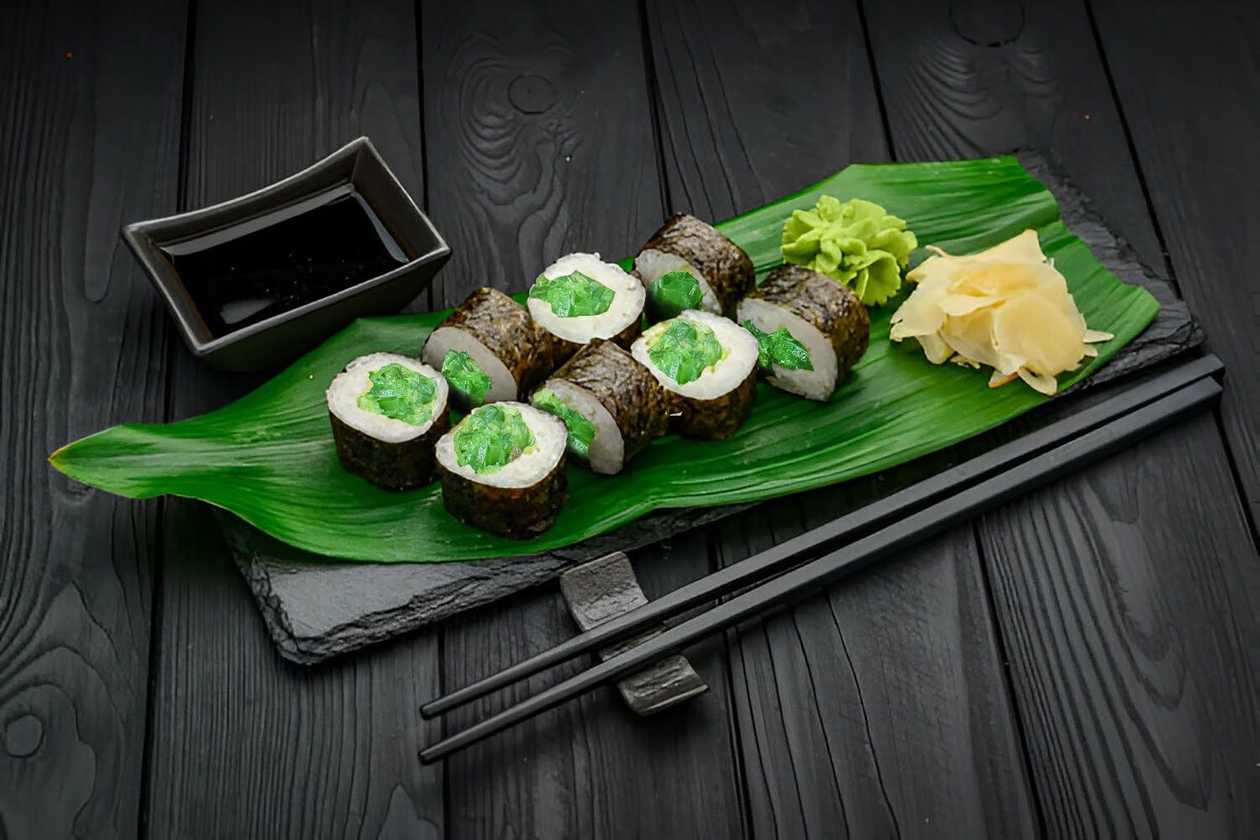Hiashi Wakame Maki - 6 pieces