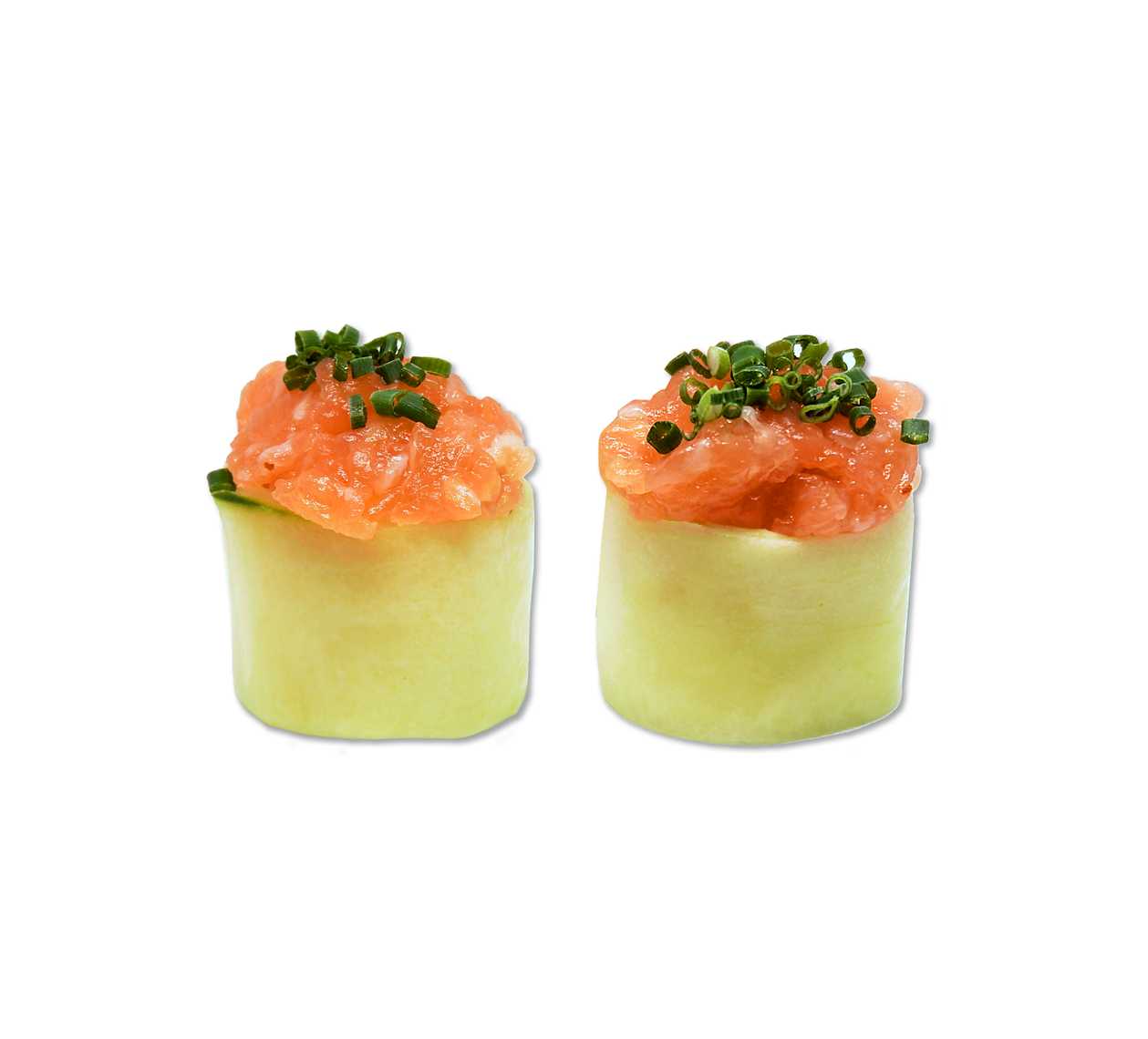 Salmon Green Gunkan (4pcs)
