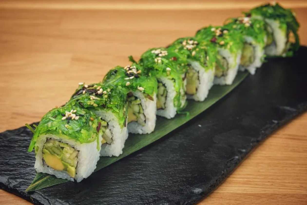 Veggie Uramaki Rolls