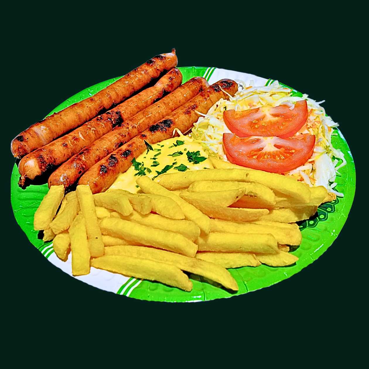 Turkey Sausages Meal