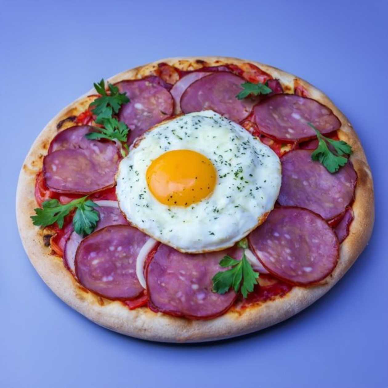 Egg small pizza