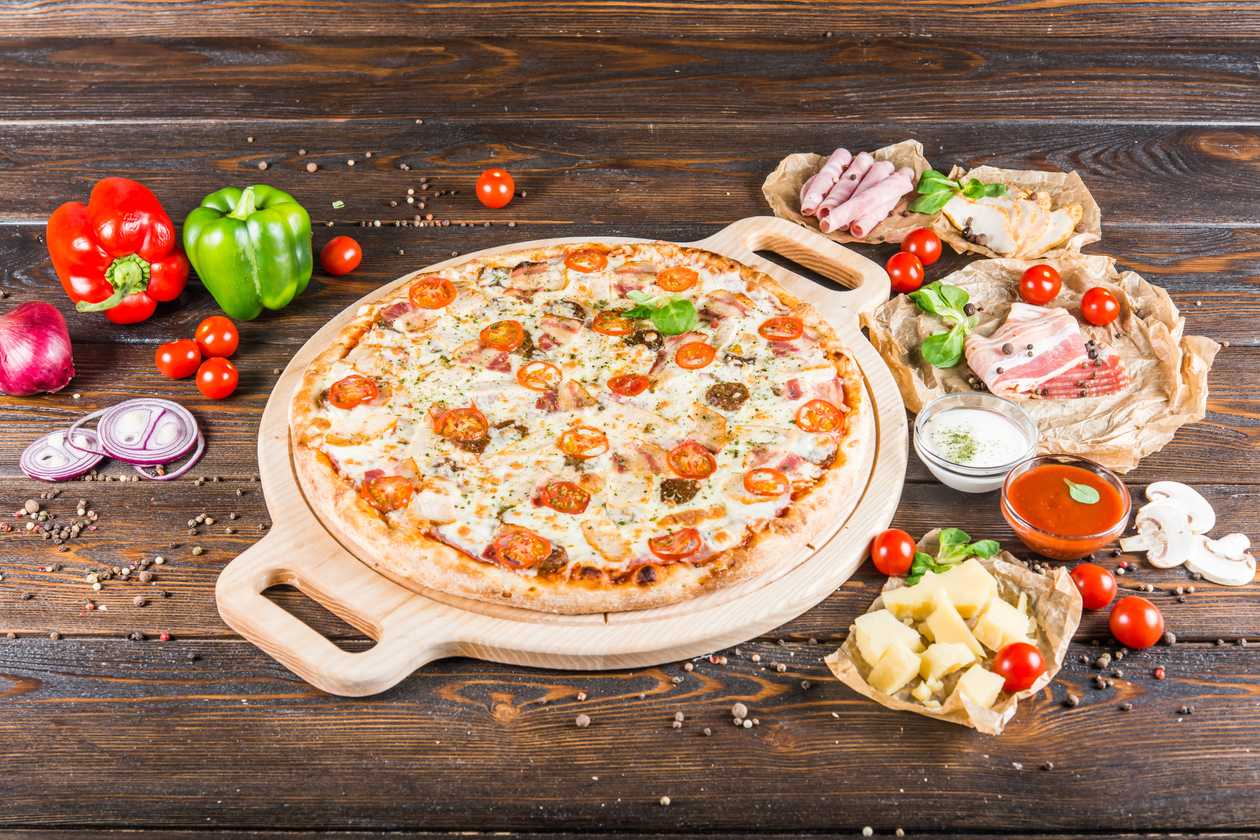 Sausage small pizza
