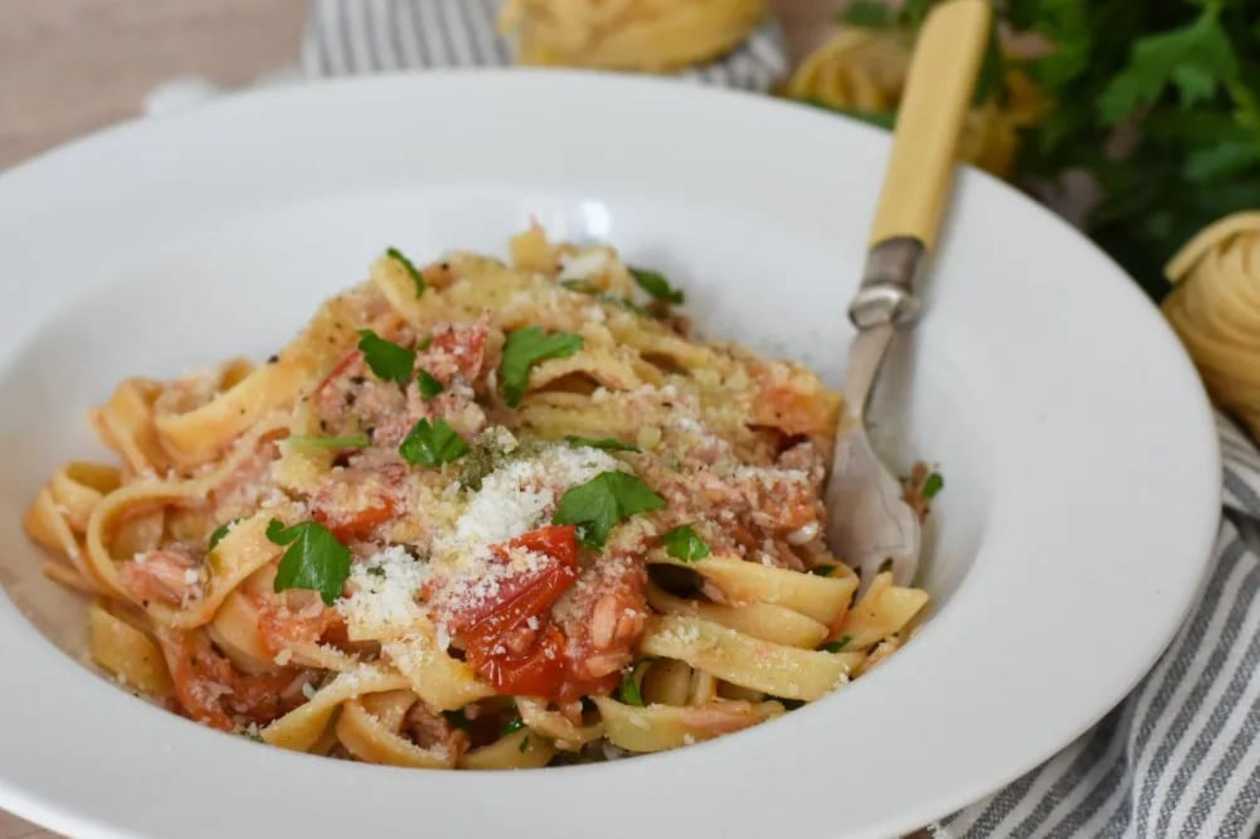 Tagliatelle with Tuna