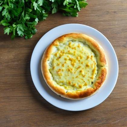 Chlebová placka so syrom kaškaval