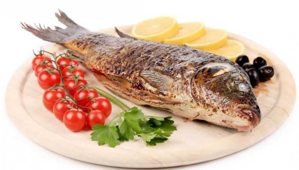 Grilled trout