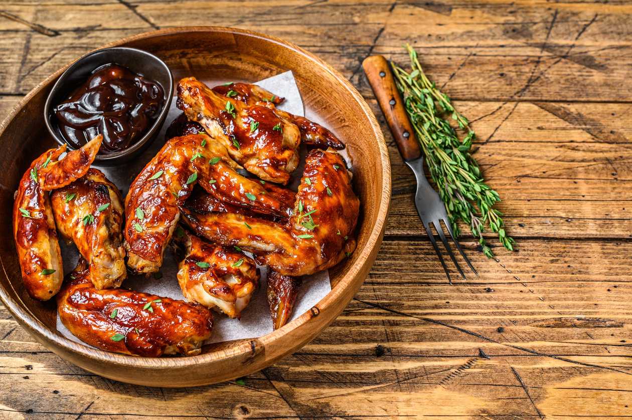 Kuracie mäso s BBQ omáčkou