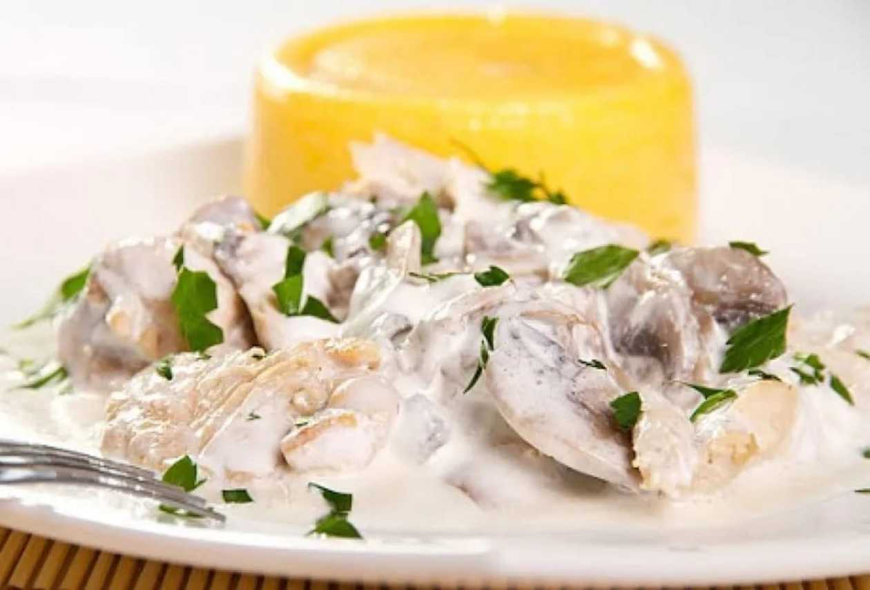 Chicken Stew with Polenta