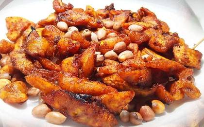 Spicy Kelewele  only & Groundnuts