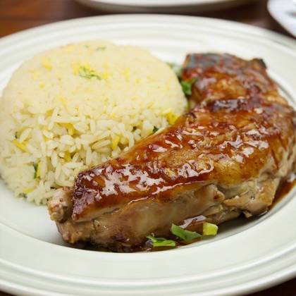 Double teľací tanier ryža 400g (3,7)