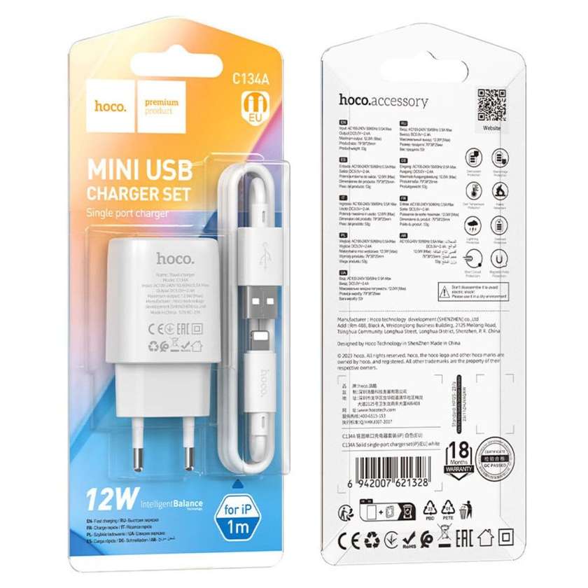 Hoco C134A for Iphone 12w