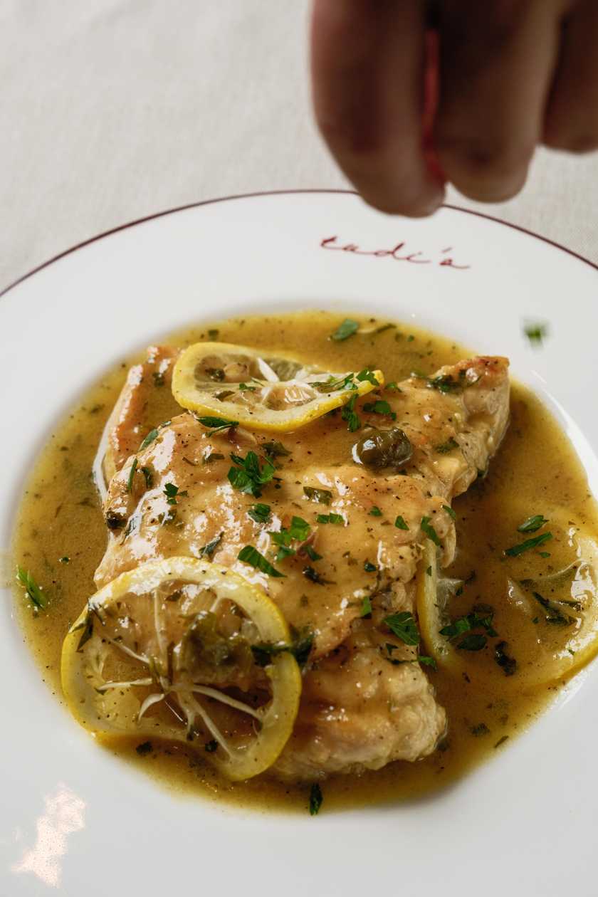 PICCATA DI POLLO AL LIMONE
