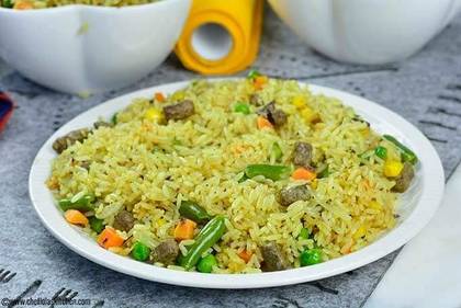 Fried Rice with Diced liver or Beef