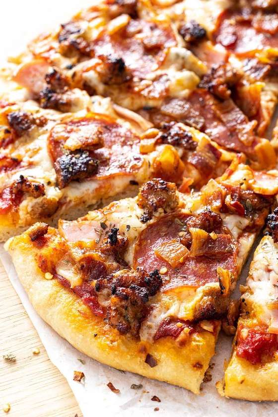 Beef and sausage Lovers Pizza