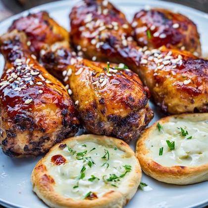 Kuracie stehienka - medové