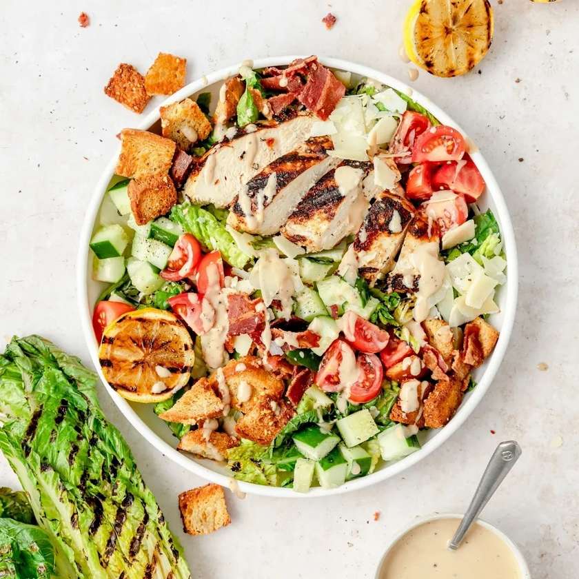 Grilled Chicken Caesar Salad
