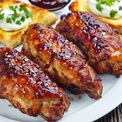 Kuracie krídelká - medovo-horčicové