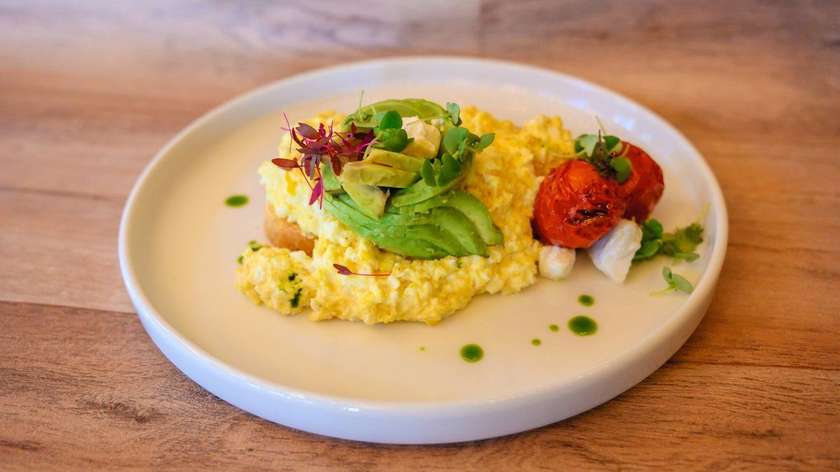 Scrambled Eggs + Free Coffee