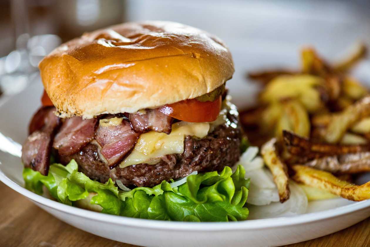 Plate Burger