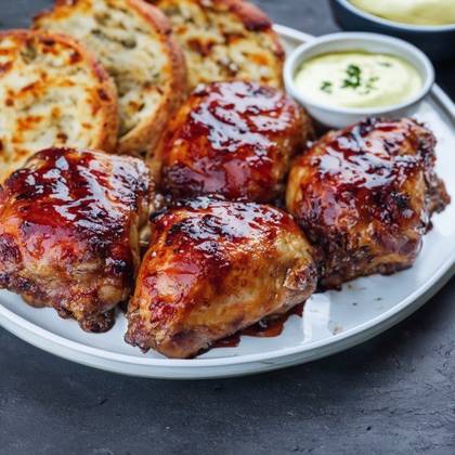 Kuracie stehienka - BBQ