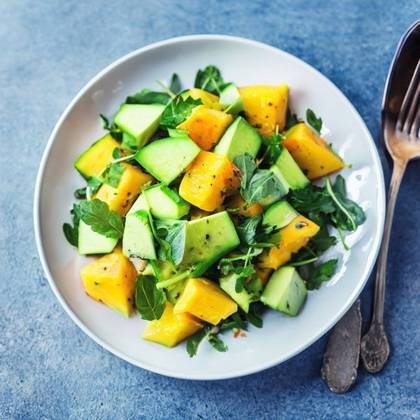 Mango avocado salad