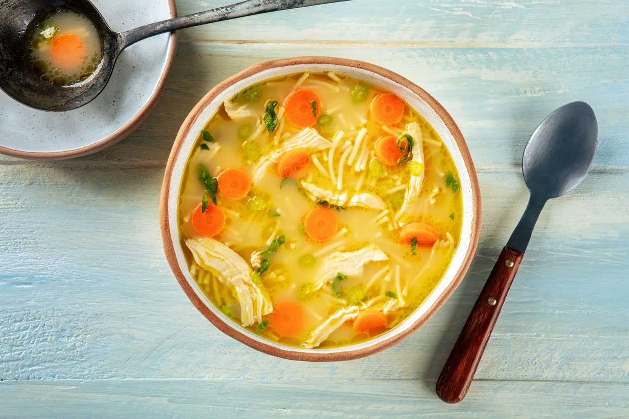 Chicken Soup with Homemade Noodles