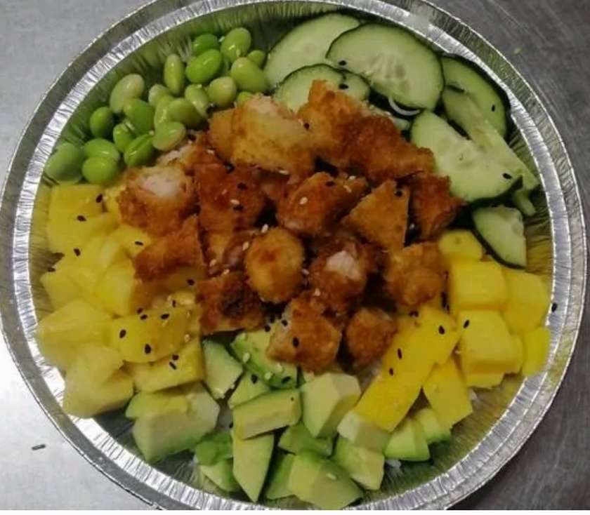 Shrimp Poke Bowl