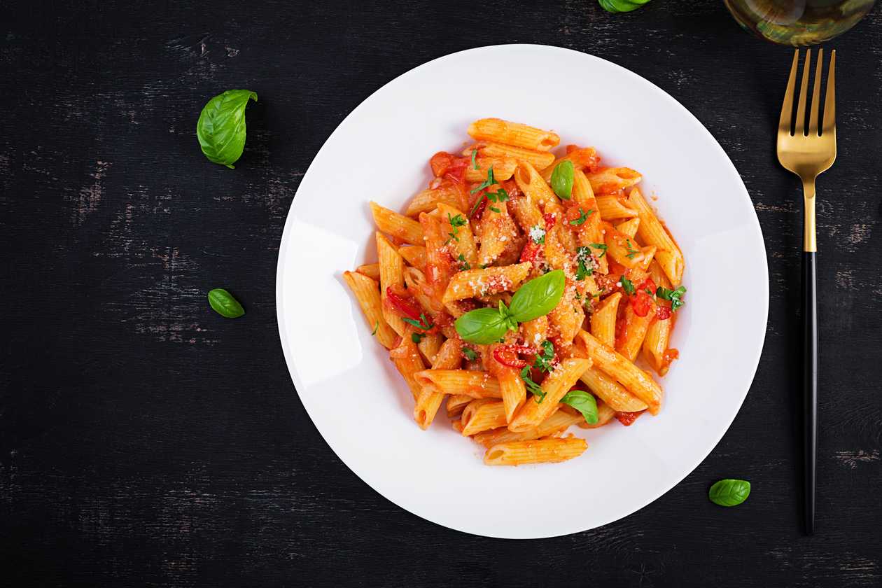 Penne all amatriciana