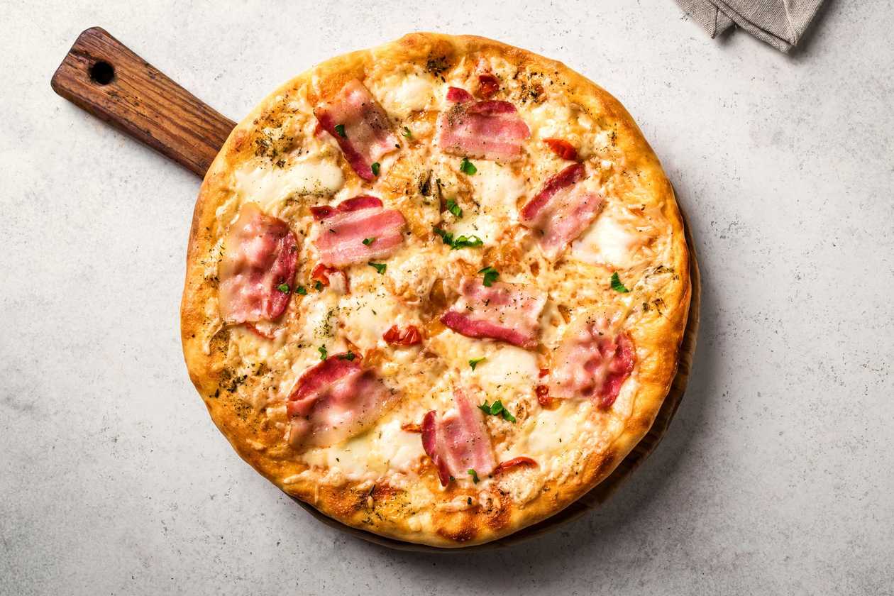Pizza Carbonara
